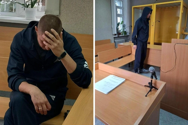 Отчим в зале суда | Источник: Вельский районный суд, Прокуратура Архангельской области и НАО