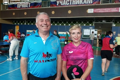 Благовещенск — третье место на спартакиаде пенсионеров