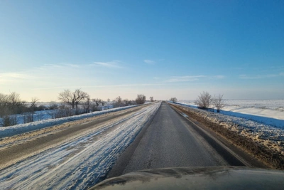Чиновников накажут за гололед на трассе Волгоград-Астрахань
