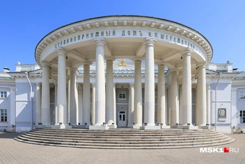 Колоннада главного корпуса | Источник: Артем Устюжанин / MSK1.RU