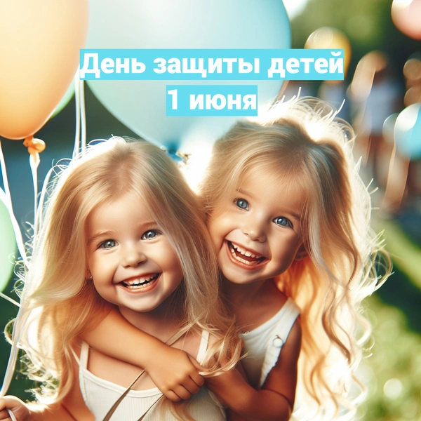 Открытки с Днем защиты детей, открытка ко дню защиты детей своими руками, день защиты детей, день защиты детей 2025, июнь день защиты детей, праздник день защиты детей | Источник: theDay/Shutterstock AI/Fotodom.ru