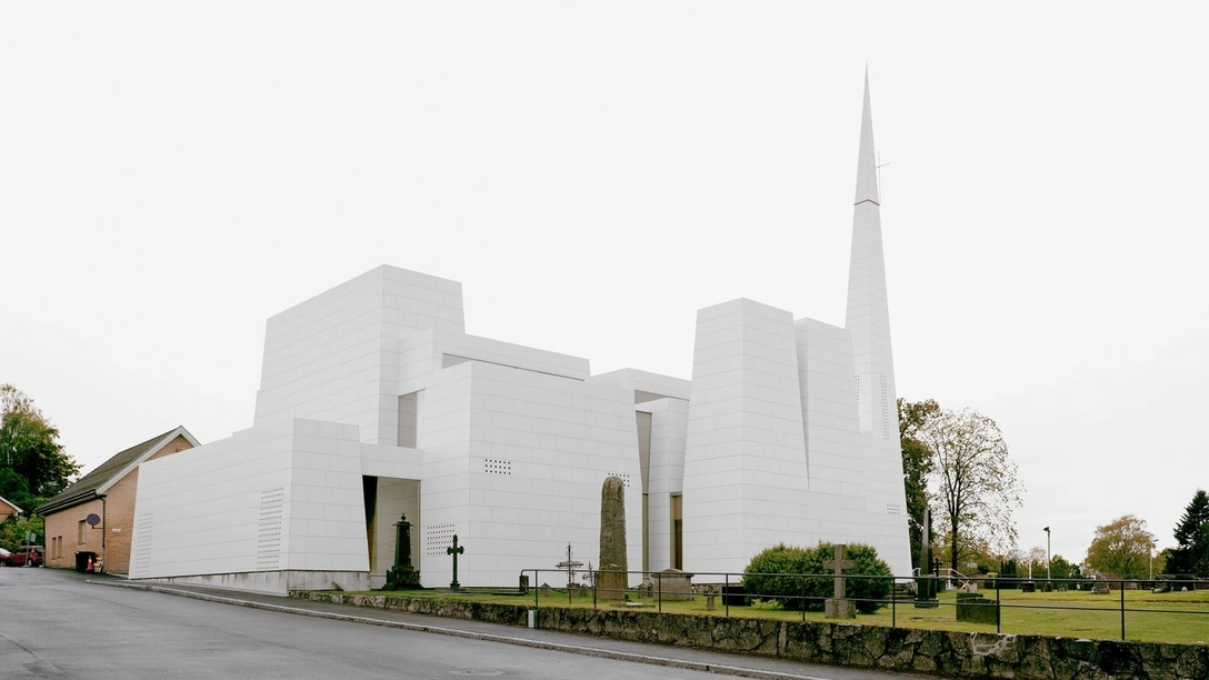 Фарфоровая церковь в Норвегии (фото 0) | Источник: РАСМУС НОРЛАНДЕР