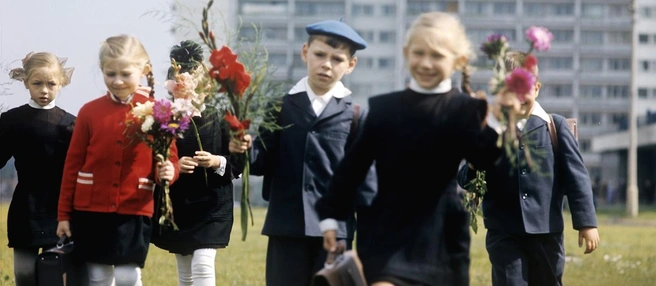 Московская школа № 99. Фото 1972 года | Источник: pastvu.com