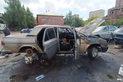 Смоленский автосервис: пожар из-за сварки