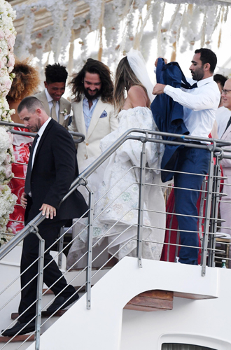 Хайди Клум и Том Каулитц устроили роскошную свадьбу в Италии