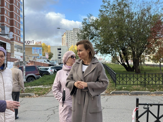 Ирина Горбунова выслушала жалобы жителей | Источник: Софья Гордеева
