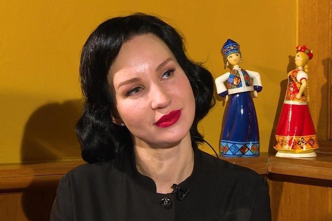 Еще до преображений Ольга любила добавить образу драматизма | Источник: кадр из шоу «Море откровений» (16+), Кубань24