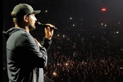 Баста заполнил УДС «Молот» на первом пермском концерте