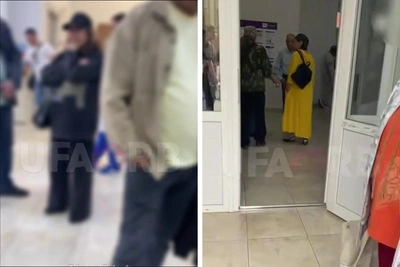 Огромные очереди в Уфе: два адреса и пять сотрудников