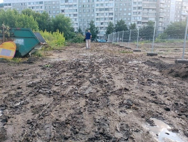 Так выглядит дорога от причала | Источник: читательница НГС