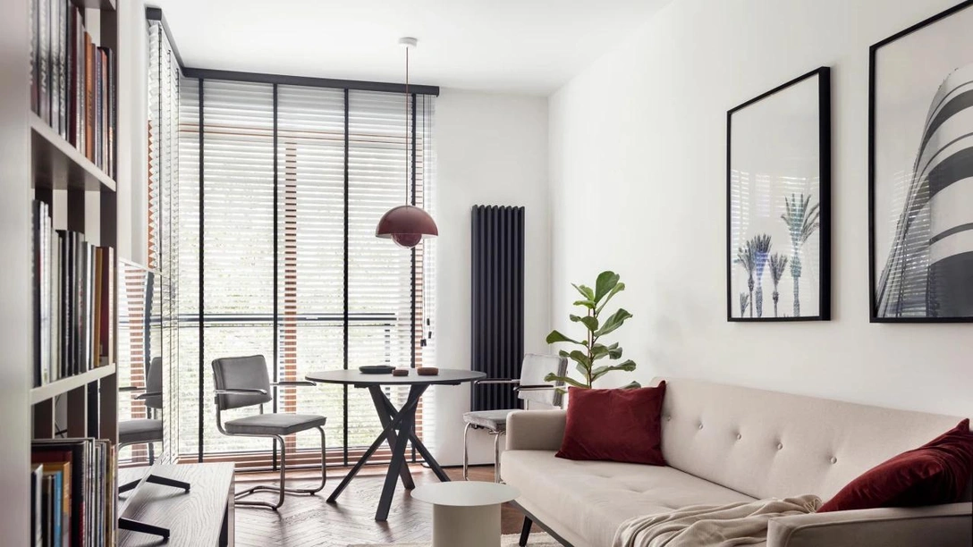 Маленькая квартира в нюдовых тонах в Польше | Источник: Мартина Рудницкая