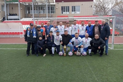 Ветераны «Динамо» выиграли весенний турнир по футболу