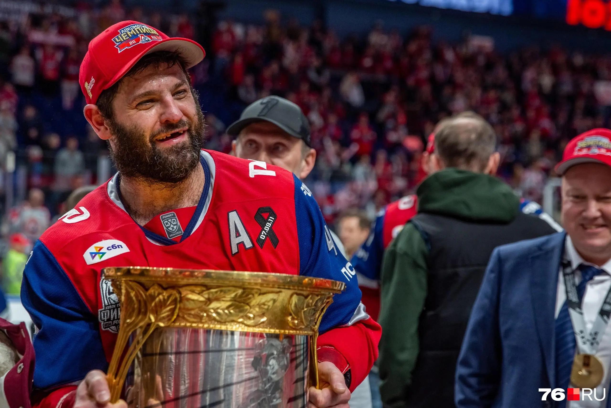 «Быстрый дедушка»: ярославский «Локомотив» сохранил лучшего игрока чемпионского плей-офф