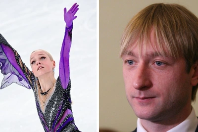 Plushenko and Mother Clash Over Young Skater Lena Kostyleva