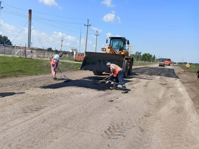 В Оренбургской области начали ремонт «дороги смерти» Бугуруслан — Заглядино | Источник: Евгений Солнцев / t.me