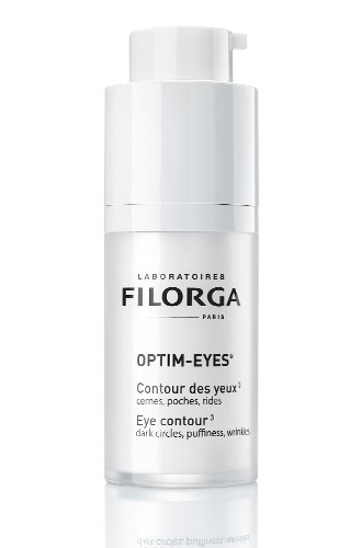 Крем для области вокруг глаз Optim-Eyes, FilorgaСерьезный игрок на поле anti-age косметики. Этот крем обещает сразу тройной эффект, над чем и трудится с помощью специальных активных комплексов. Самый известный из них – Eyeliss. Он укрепляет стенки каппиляров, разгоняет застой жидкости в тканях и восстанавливает упругость. Еще в состав входит Галоксил 2%, который способствует выведению пигмента, отвечающего за образование темных кругов, а также препятствует расширению сосудов. Это средство часто рекомендуют для восстановления после блефаропластики.