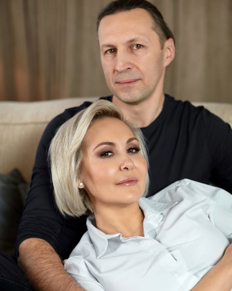 Василиса Володина с мужем
