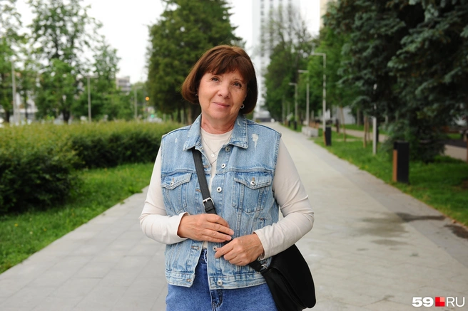 Антонина Ивановна говорит, что летом в Перми ее все устраивает | Источник: Ирина Тропина / 59.RU