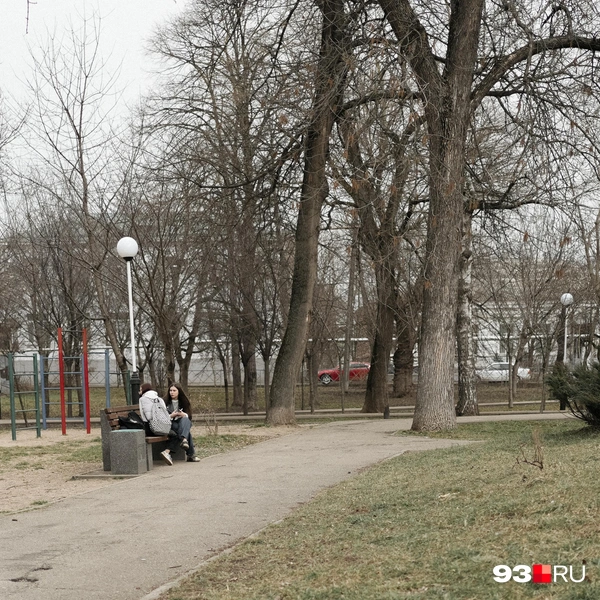 А это сквер в центральной части Пашковки | Источник: Дарья Паращенко / 93.RU