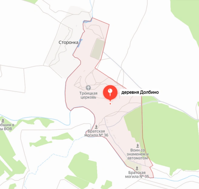 Деревня достаточно цивилизованная | Источник: yandex.ru/maps