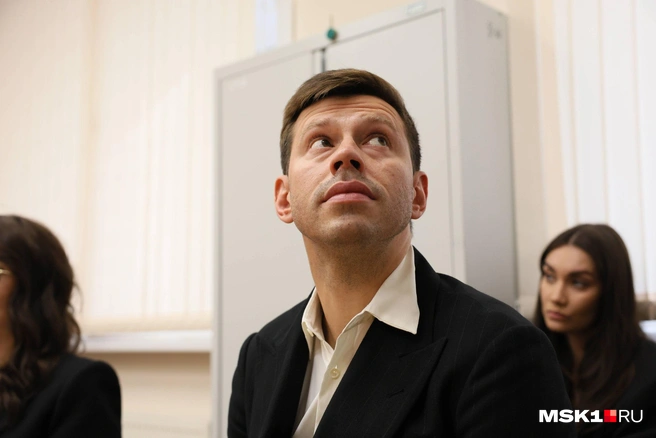 Федор Смолов на суде по делу о драке | Источник: Артём Устюжанин / MSK1.RU