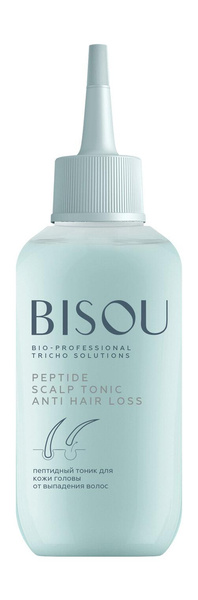 BISOU Пептидный тоник для кожи головы от выпадения волос Tricho Solutions