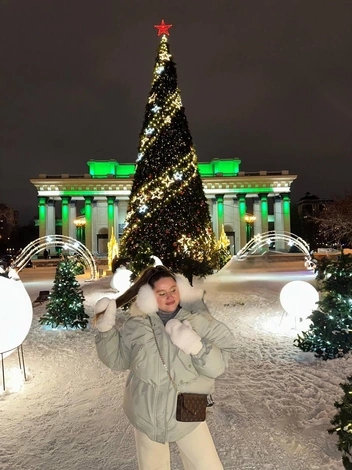 Девушка всей душой любит Новосибирск… | Источник: Анастасия Агафонова