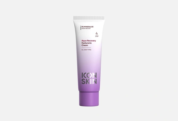 Крем для интенсивного увлажнения кожи лица ICON SKIN Aqua Recovery