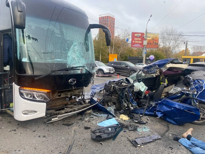 Причиной страшной трагедии стало банальное нарушение правил дорожного движения | Источник: пресс-служба Госавтоинспекции Удмуртии