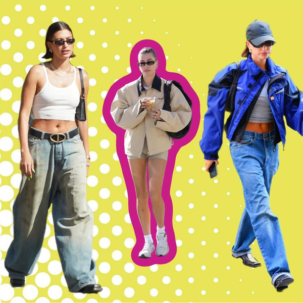 Серьги-кольца и джинсы на низкой посадке: 5 любимых вещей Хейли Бибер, которые сделают из тебя икону стиля