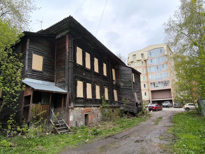 Дом в переулке Ванцетти | Источник: муниципальные торги Томска
