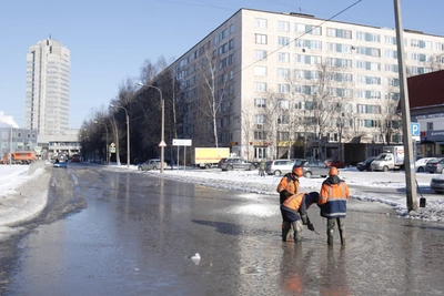 Маршрут автобуса в Рязани скорректирован из-за затопления