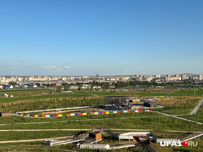 Весь город как на ладони | Источник: Андрей Бирюков / UFA1.RU