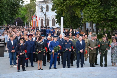 Сотрудники УМВД присоединились к акции «Свеча памяти»