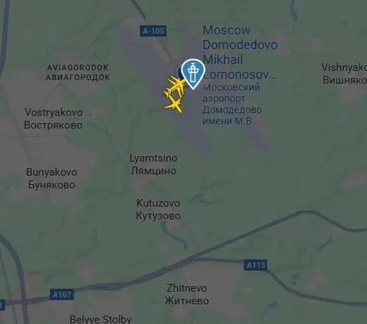Источник: flightradar24.com