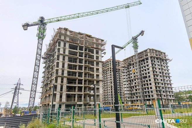 В России работают над тем, чтобы не снижать объемы строительства | Источник: Олег Фёдоров / CHITA.RU