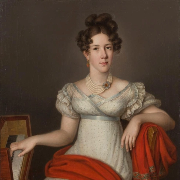 Неизвестный художник. Портрет неизвестной. Первая половина 1820-хгодов | Источник: пресс-служба Эрмитажа