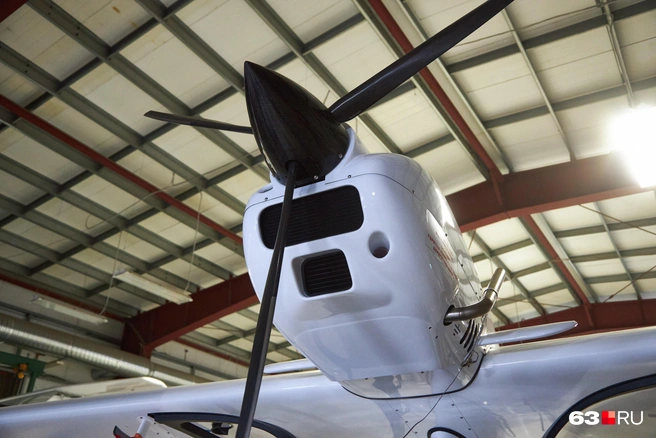 —&nbsp;Практически все специалисты по гидроавиации каким-то образом сосредоточились вокруг Самарского авиационного института,&nbsp;— объясняет, почему решил строить завод именно здесь, Алафинов | Источник: Роман Данилкин / 63.RU