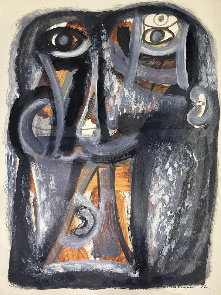 Александр Панкин. «Голова», 1992. | Источник: pop/off/art gallery 