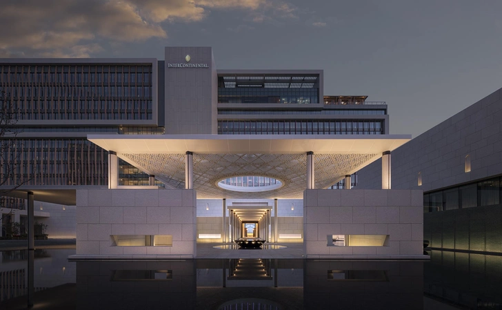 Восточная гармония и современный дизайн: отель InterContinental в Китае | Источник: Ван Тин