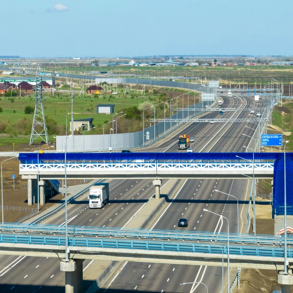 Для пешеходов предусмотрены надземные переходы  | Источник: ГК «Автодор»