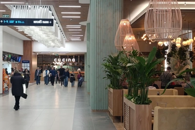 В кинотеатре Ауры открыли ресторан столичной сети Osteria Mario