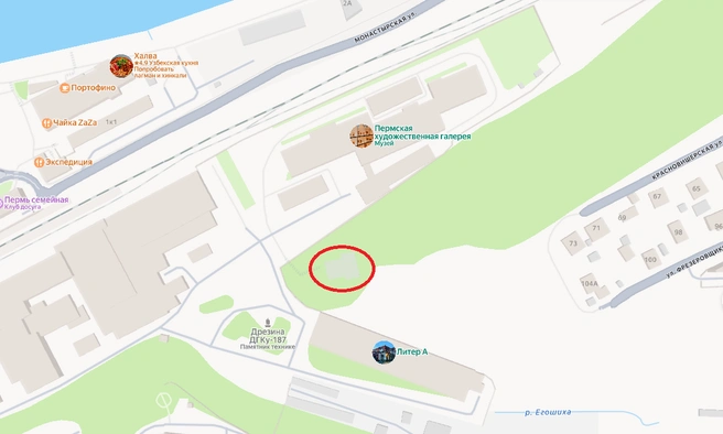 На карте у дома нет обозначения и номера | Источник: Yandex.ru