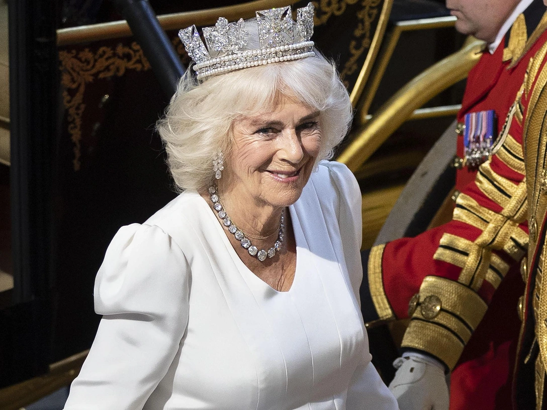 Королева Камилла на открытии парламента, 17 июля 2024 год | marieclaire.ru