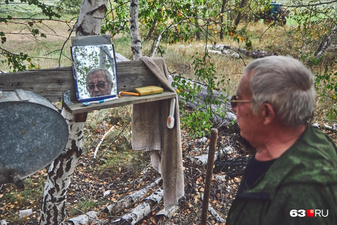Здесь можно освежиться в жару, умыться и побриться | Источник: Роман Данилкин / 63.RU