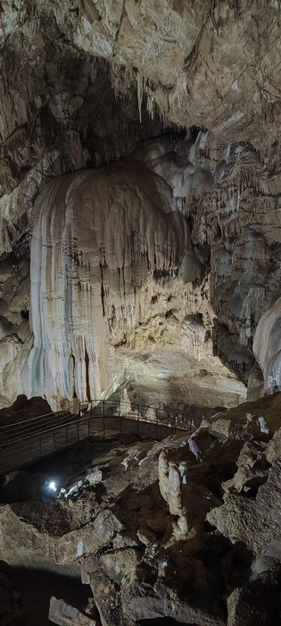 Новоафонская пещера | Источник: личный архив Евгении