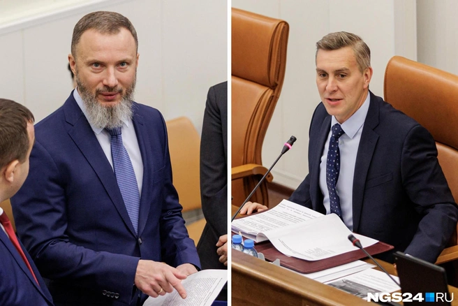 Сергей Пономаренко и Алексей Додатко | Источник: Мария Ленц / NGS24.RU