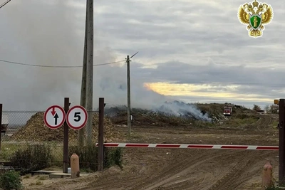 Под Нарьян-Маром загорелся полигон отходов
