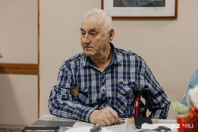 Николай Павлович год живет в пансионате и борется с серьезным заболеванием | Источник: Ирина Шарова / 72.RU