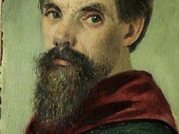 Недатированный автопортрет художника | Источник: «Автопортрет. Этюд», Соловьев Лев Григорьевич / Воронежский областной художественный музей имени И. Н. Крамского, mkram.ru